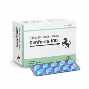 Cenforce 100 tablets blister pack with sildenafil citrate 100 mg