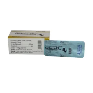 Cenforce 25 Sildenafil Citrate Tablets Box