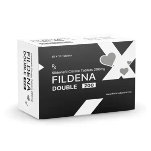 Fildena Double 200 sildenafil citrate 200 mg tablets box