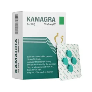 Kamagra 50 mg tablet blister pack