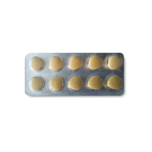 Snovitra Power vardenafil and dapoxetine tablets blister strip with tablets displayed