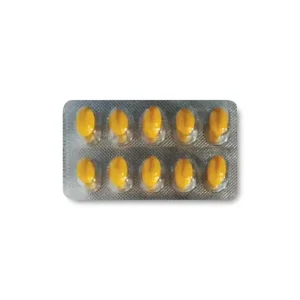 Toptada Super Active 20 mg tadalafil softgel capsules blister pack