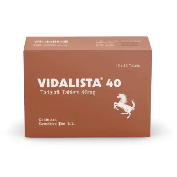 Vidalista 40 mg (Tadalafil)