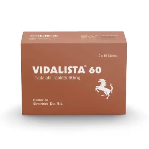 Vidalista 60 mg (Tadalafil)