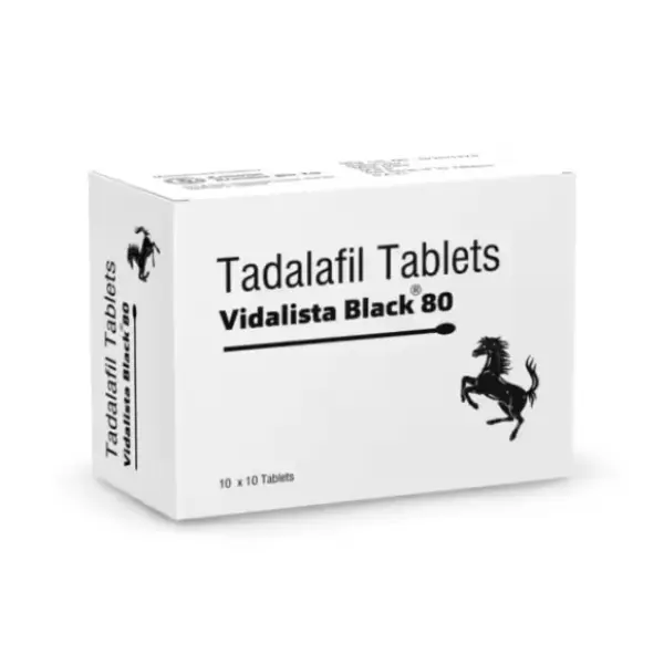 Vidalista Black 80 mg (Tadalafil)