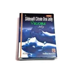 Vigora oral Jelly sildenafil citrate oral jelly sachets for erectile dysfunction treatment by German Remedies