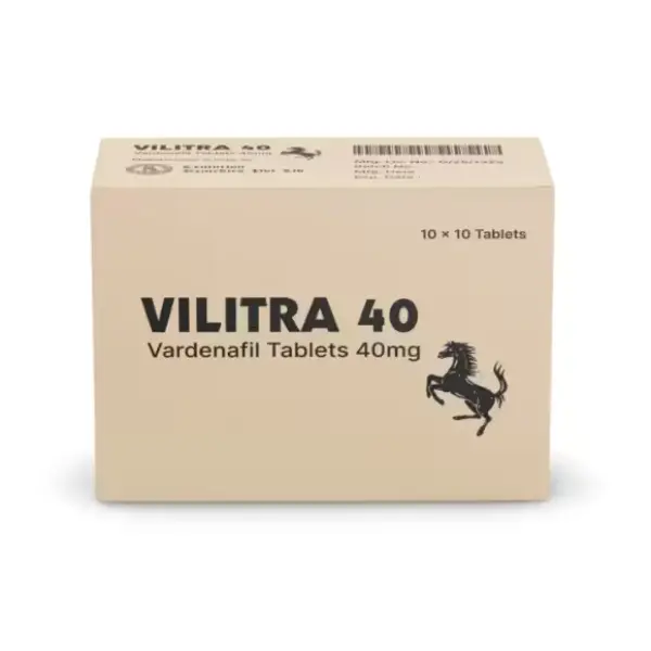 Vilitra 40 mg (Vardenafil)
