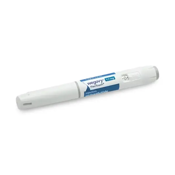 Wegovy 1.7 mg FlexTouch Pen (Semaglutide) 3 Wegovy 1.7 mg semaglutide FlexTouch prefilled injection pen for subcutaneous weekly use