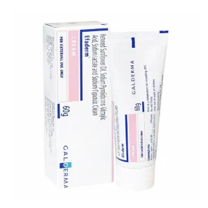 Etraderm cream tube with box 60g by Galderma for dry and damaged skin care
