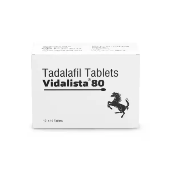 Vidalista 80 mg (Tadalafil)